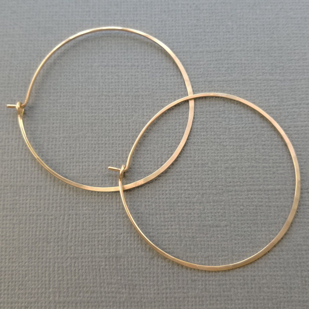 Hammered 1.75" Hoops