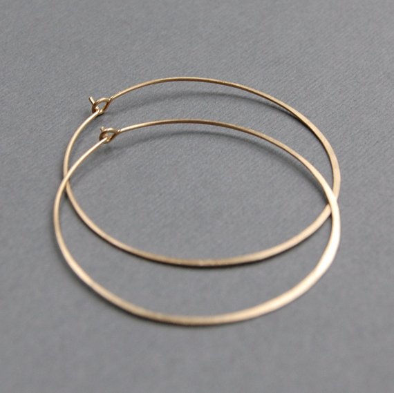 Hammered 1.75" Hoops