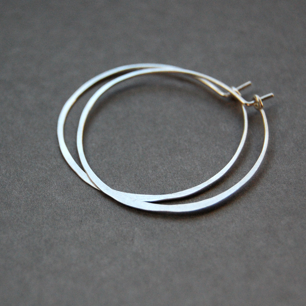 Hammered 1" Hoops