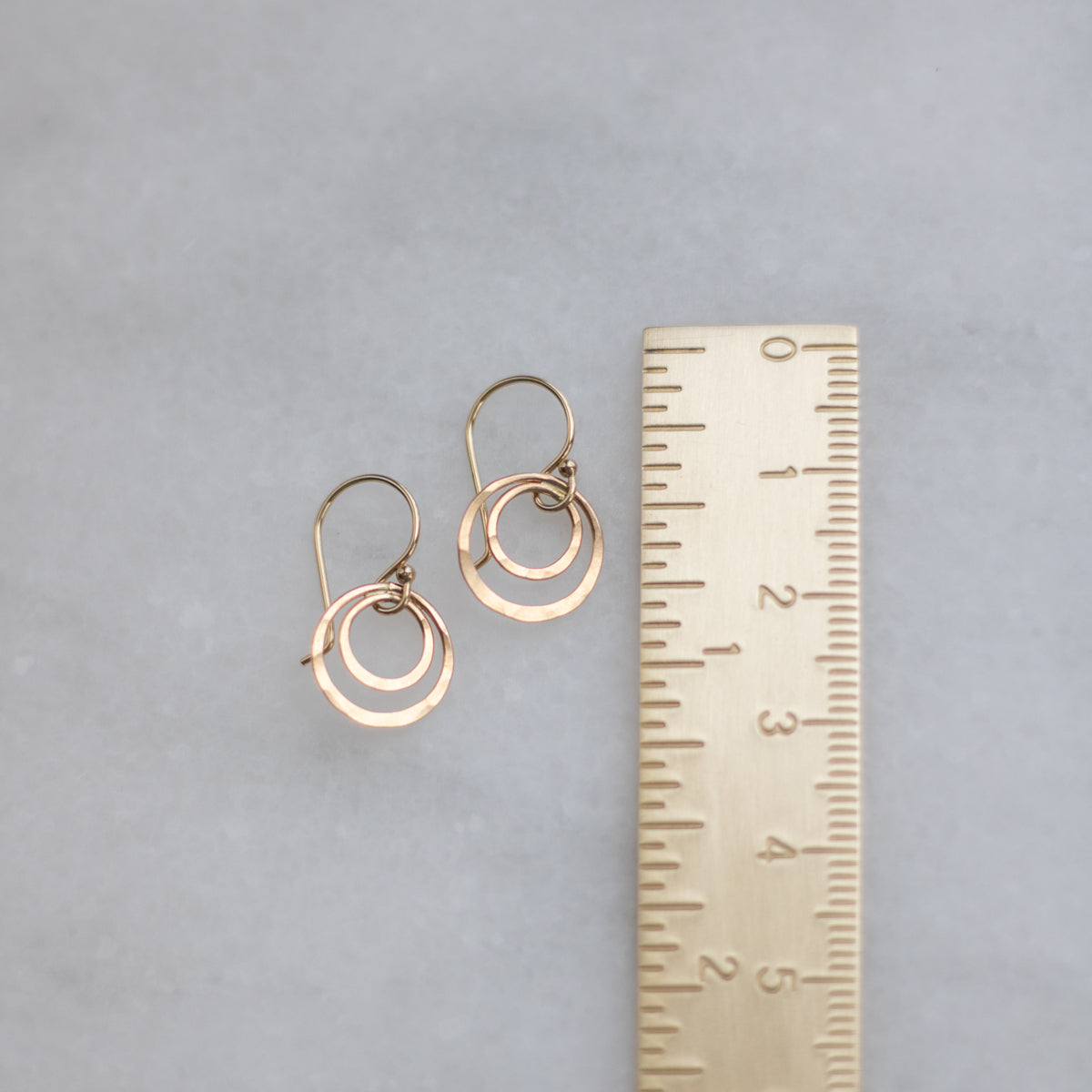 Petite Circle Nestle Earrings